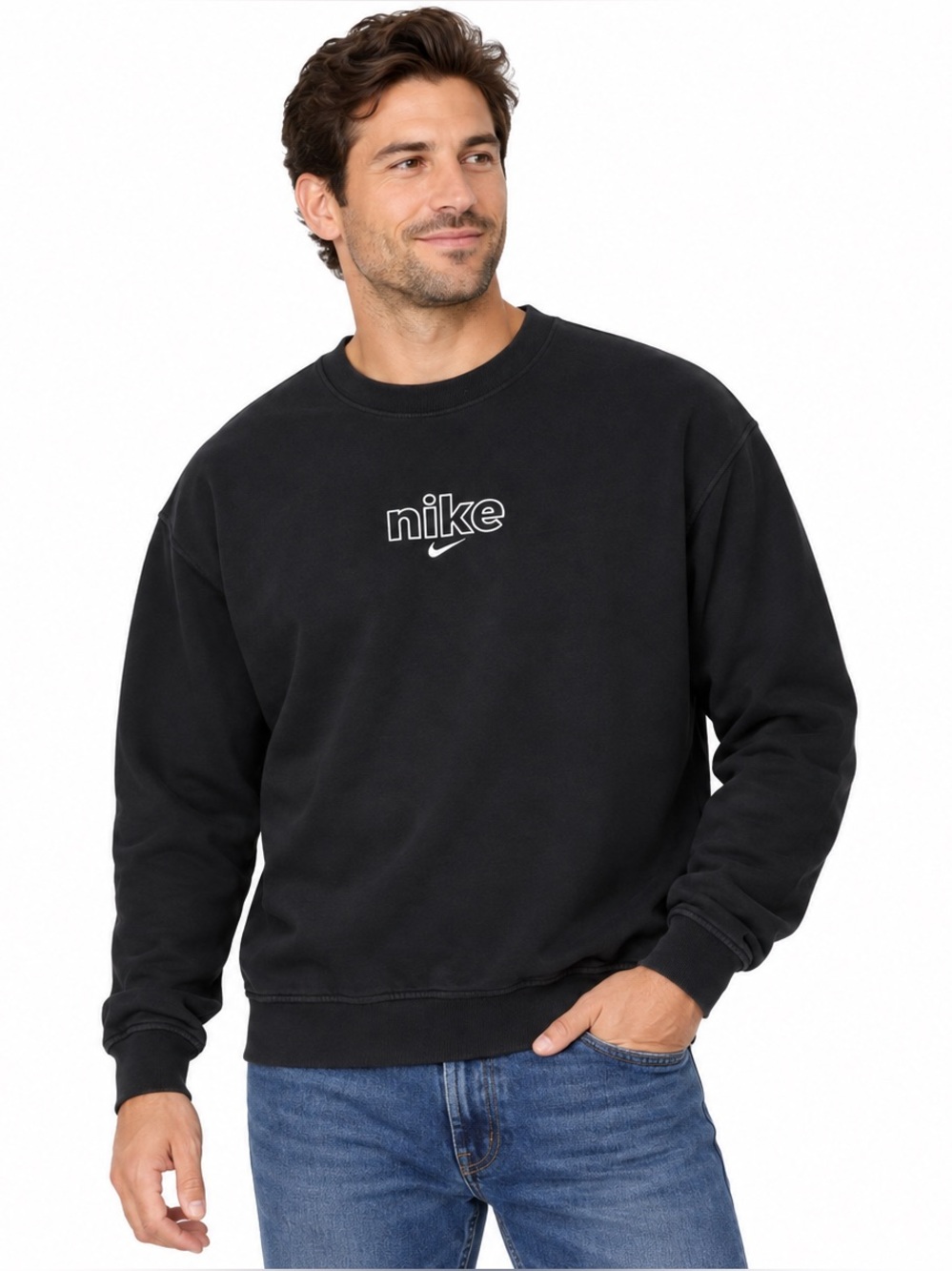 Nike pullover crewneck sweatshirt for men
Size medium
